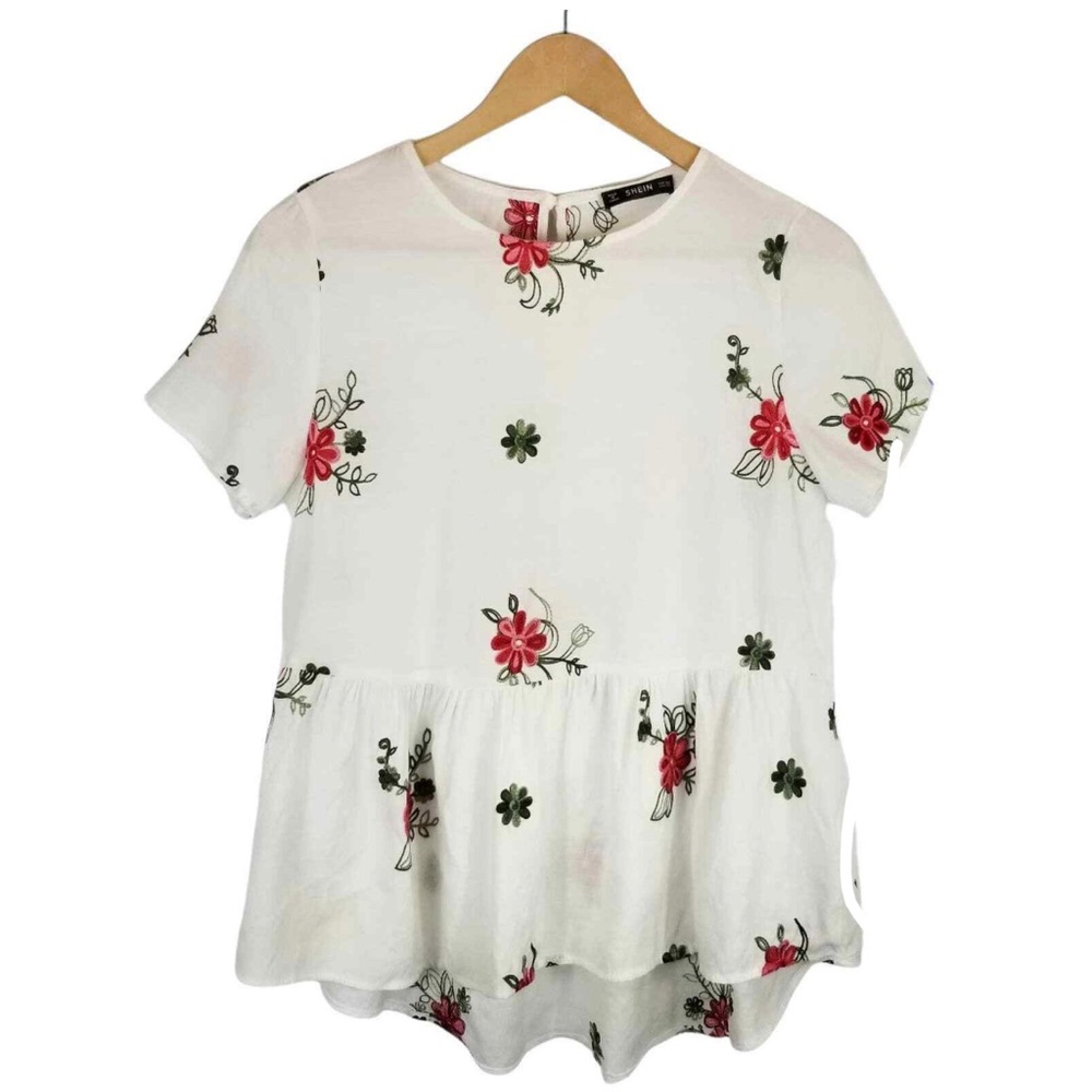 SHEIN embroidered shirt